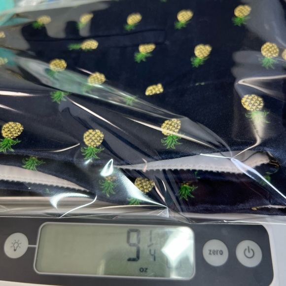 J. Crew Pineapple Print Stretch Chino Shorts Size 12 - Picture 12 of 12